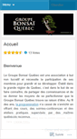 Mobile Screenshot of groupebonsaiquebec.com